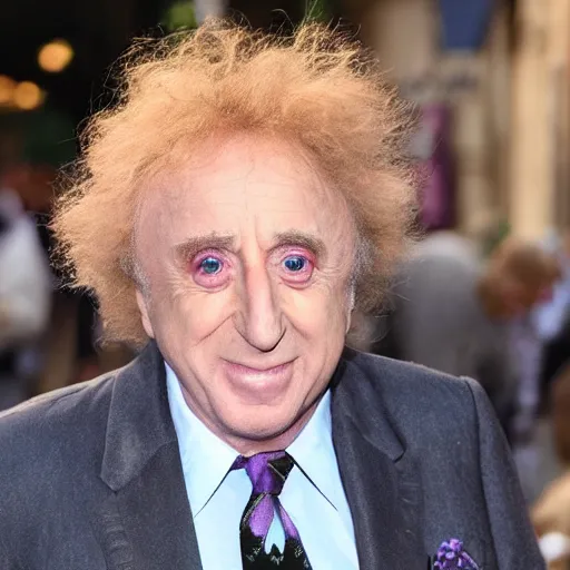 Prompt: gene wilder as a zootopia character