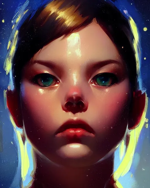 Image similar to a potrait of a space fanstasy cat, fine details. night setting. realistic shaded lighting poster by ilya kuvshinov katsuhiro, artgerm, jeremy lipkin and michael garmash, unreal engine, radiant light, detailed and intricate environment, digital art, trending on art station