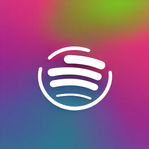 Prompt: spotify icon in the pastel theme