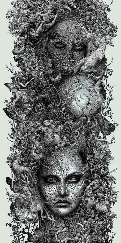 Image similar to cell shaded optical illusion by dan hillier color work by daniel merriam