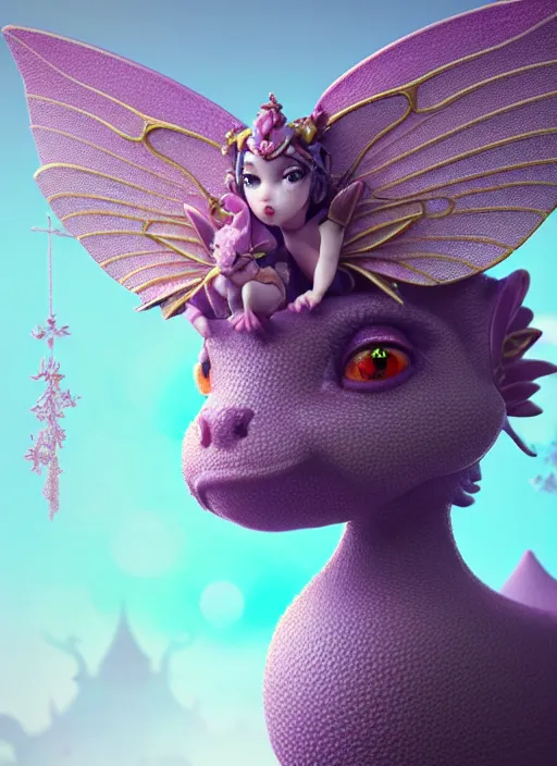 Prompt: symmetry!! close - up octane render of a tiny cute oriental fairy tale pet mascot toys, lovely, magic, intricate ， smooth line, light dust, unreal engine, mysterious dark background, warm top light, loish, rhads, ferdinand knab, greg rutkowski,, wlop, beeple ，