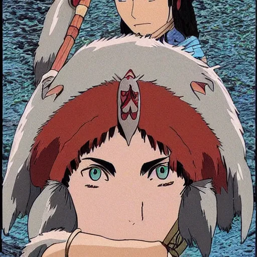 Image similar to princess mononoke