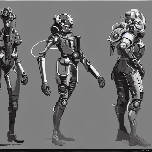 Prompt: steampunk scifi tech hardsurface, form exploration, big medium small, artstation, syd mead, concept art