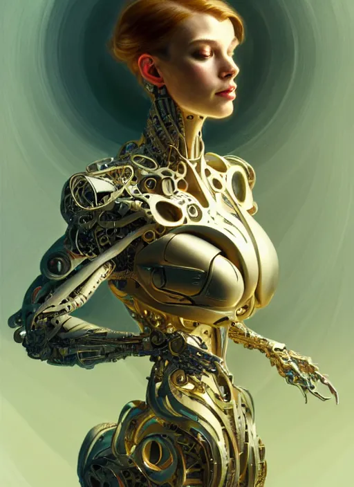 Prompt: organic cyborg duck, diffuse lighting, fantasy, intricate, elegant, highly detailed, lifelike, photorealistic, digital painting, artstation, illustration, concept art, smooth, sharp focus, art by john collier and albert aublet and krenz cushart and artem demura and alphonse mucha