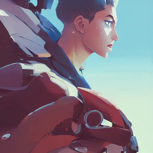 Image similar to bmw official fanart behance hd artstation by jesper ejsing, by rhads, makoto shinkai and lois van baarle, ilya kuvshinov, ossdraws, by feng zhu and loish and laurie greasley, victo ngai, andreas rocha, john harris