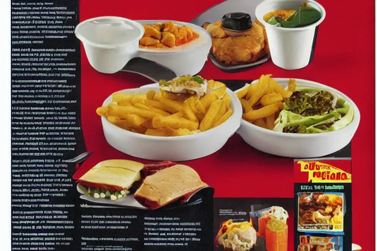 Prompt: mcdonald's mc - 9 1 1 9 / 1 1 meal, twin towers, in 2 0 0 1, y 2 k cybercore, advertisement photo