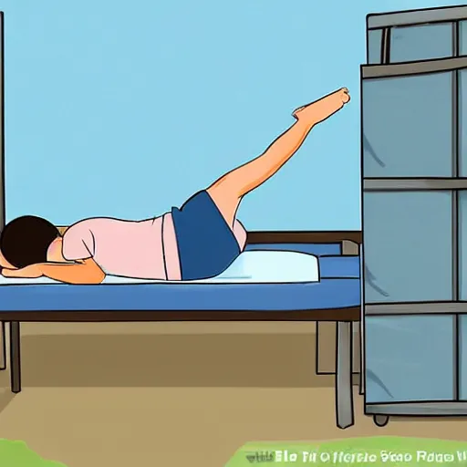 Prompt: wikihow, how to sleep in air