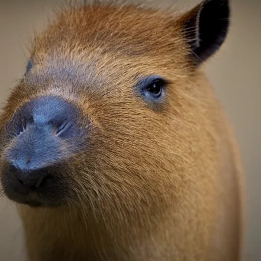 Prompt: a capybara in prison, realistic, ultra high detail, 8 k.