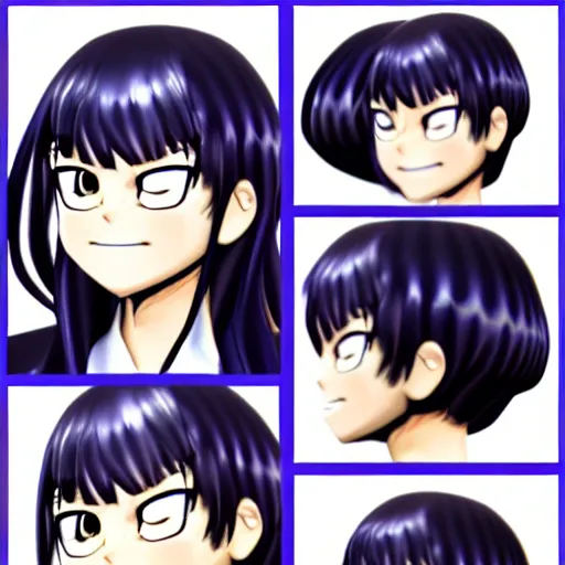 Prompt: komi san high detailed render