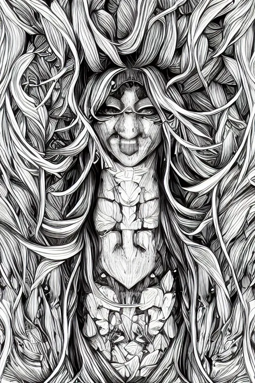 Image similar to radish humanoid, symmetrical, highly detailed, digital art, sharp focus, trending on art station, anime art style