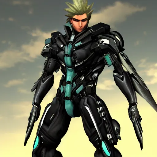 Jetstream Sam from Metal Gear Rising: Revengeance, Stable Diffusion