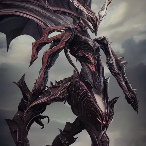 Image similar to beautiful and stunning giant valkyr female warframe, as an anthropomorphism dragon, doing an elegant pose over you, a giant warframe dragon paw looms over your pov, you looking up at her from the ground pov shot, unaware of your existence, slick elegant design, sharp claws, detailed shot legs-up, highly detailed art, epic cinematic shot, realistic, professional digital art, high end digital art, furry art, DeviantArt, artstation, Furaffinity, 8k HD render, epic lighting, depth of field