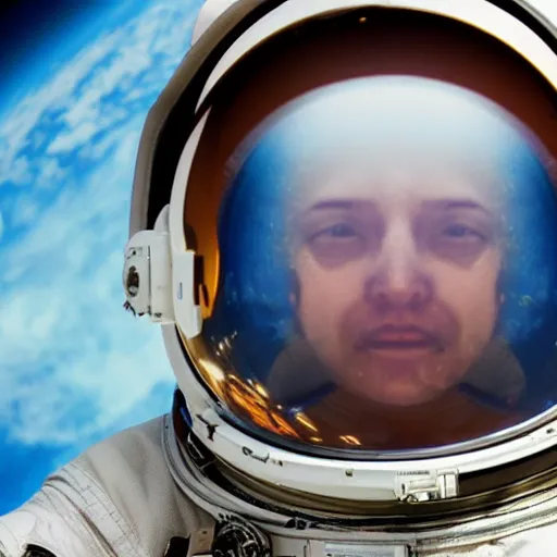 Prompt: astronaut in space floating in the eye of the universe, photo-realistic, hyper-realistic, cinematography, 8k, HD, highly detailed, dreamy