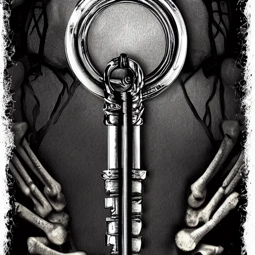 Prompt: Skeleton Key, horror, highly detailed image, 4K cinematic,