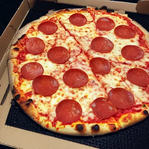 Image similar to bad pizza