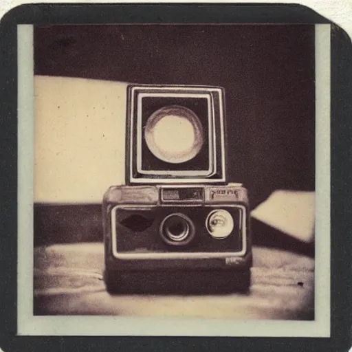 Prompt: old polaroid of an ancient book