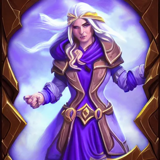 Image similar to Jaina Proudmoore, hearthstone art