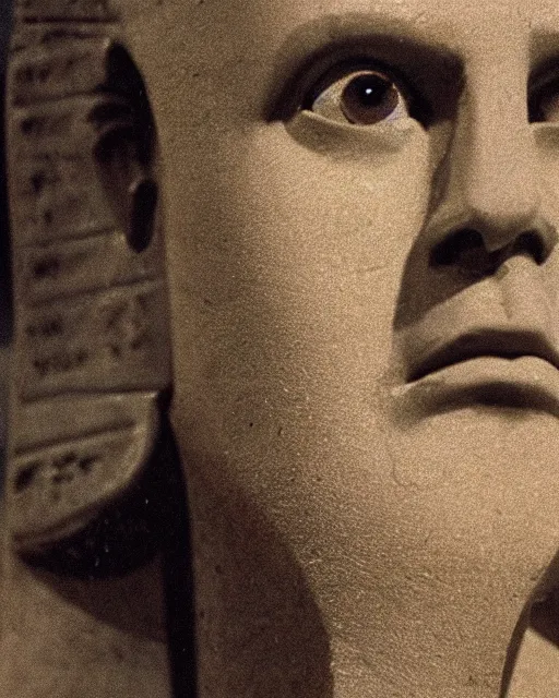 Prompt: john lithgow as an ancient egyptian pharaoh