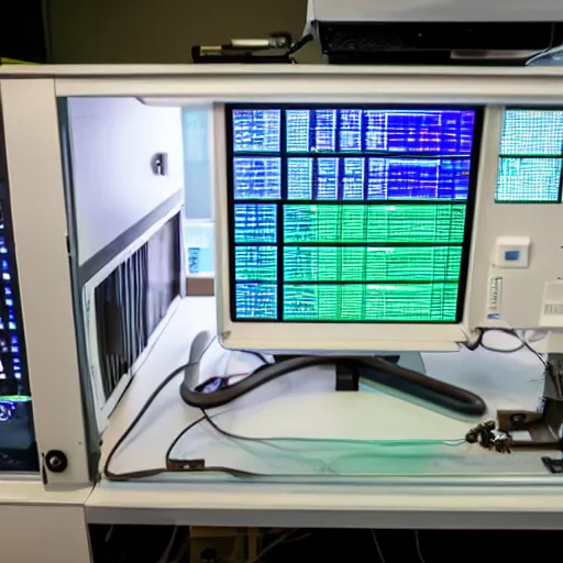 Prompt: inside the biocomputer