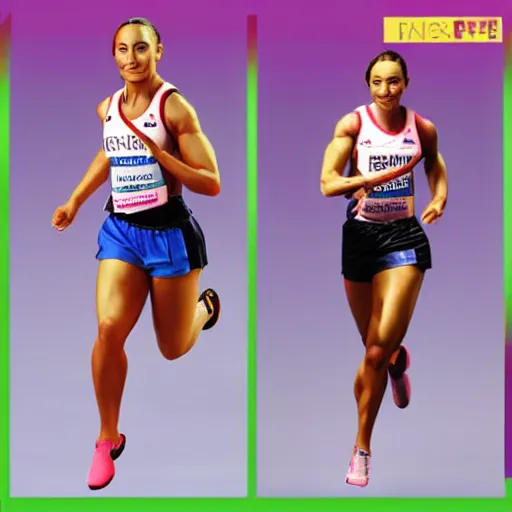 Prompt: jessica ennis-hill action figure, figurine, detailed product photo, high quality,