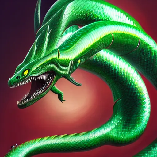 Image similar to hyperrealistic photo of rayquaza, a snakelike dragon pokemon, character design, concept art, studio lighting, ultra detailed, structured art, ultra detailed, artstation, cinematic art