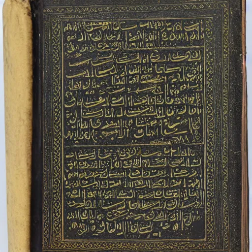 Image similar to mysterious tome depicting magistra arabian bedouin mathematician