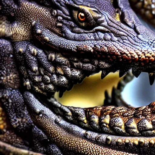 Image similar to Stunning close up of a dragon