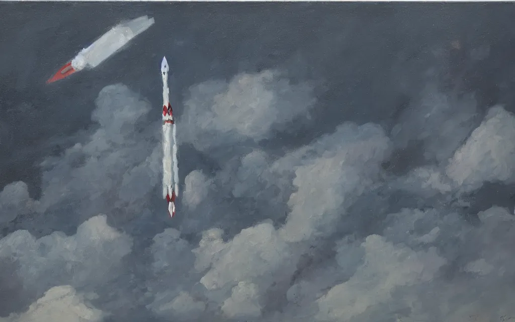 Image similar to rockets, ominous, oil on canvas, by edelfelt