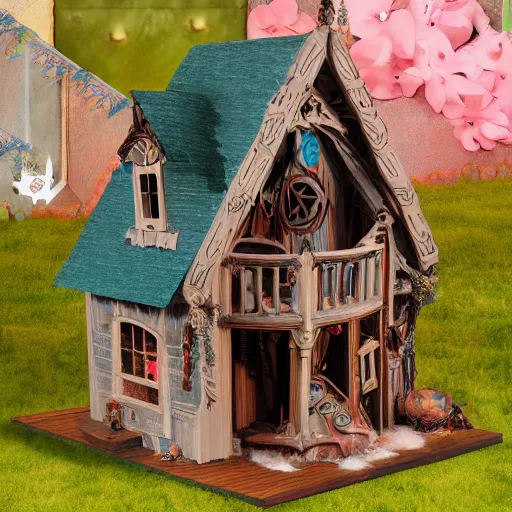 Image similar to Inner earth dwarf dollhouse