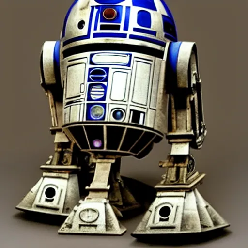 Image similar to a steampunk!!! ( ( r 2 d 2 ) )