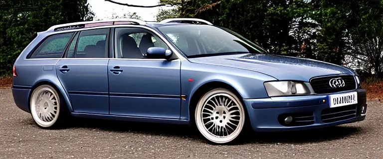 Image similar to Beater Audi A4 B6 Avant (2002), created by Barclay Shaw