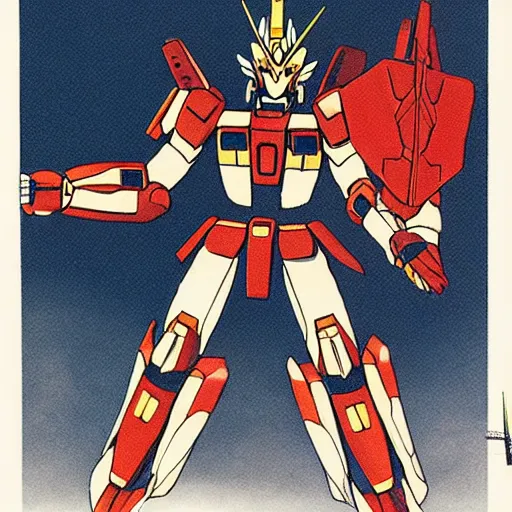 Prompt: the gundam of julius caesar