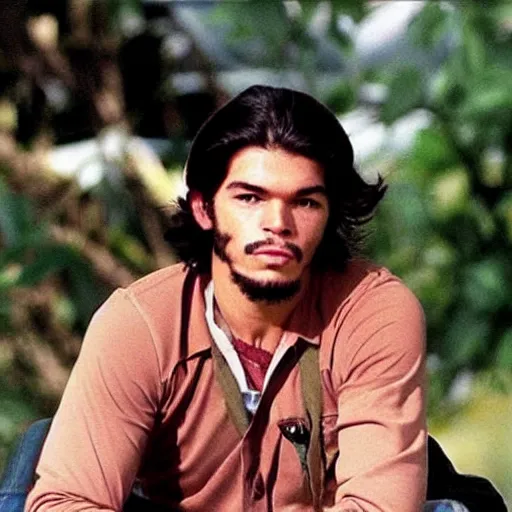 Prompt: che guevara as a teenage heartthrob in That 70's Show (1998)
