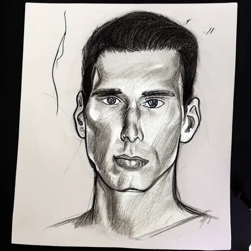 Image similar to police sketch of Jerma985