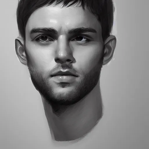 Prompt: Anton Watman portrait, trending on artstation