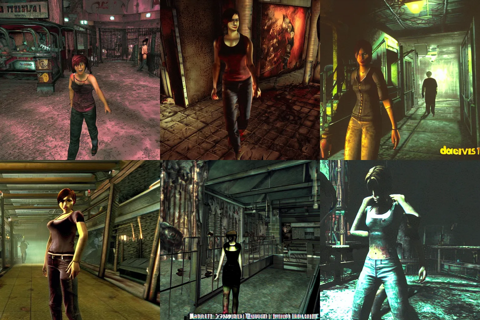 Dryfield, Parasite Eve 2 Remake, Stable Diffusion