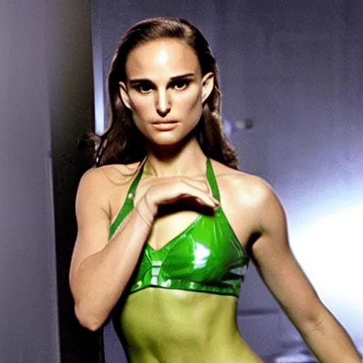 Image similar to Natalie Portman as She Hulk