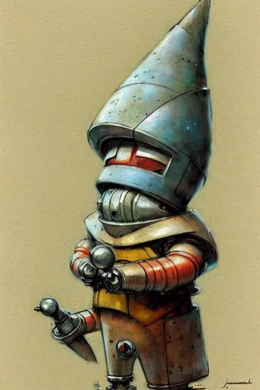 Image similar to ( ( ( ( ( 1 9 5 0 s retro robot knome. muted colors. ) ) ) ) ) by jean - baptiste monge!!!!!!!!!!!!!!!!!!!!!!!!!!!!!!