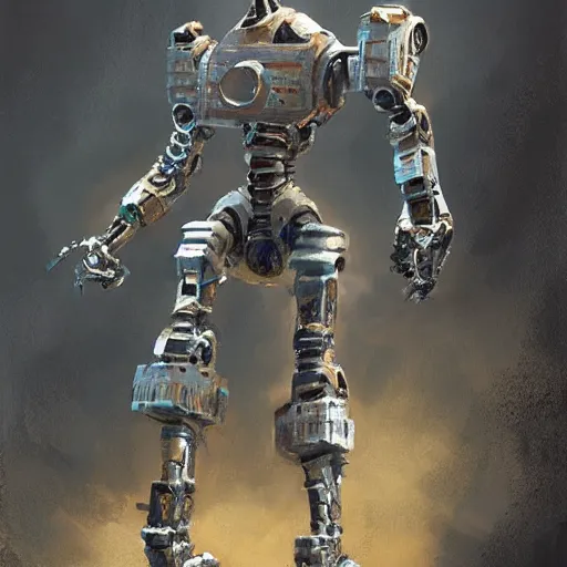 Image similar to robot by Eddie Mendoza in style of Jimmy Nelson