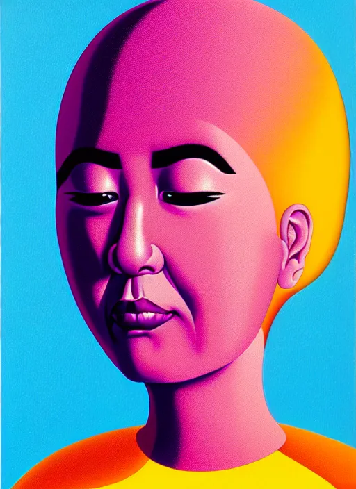 Image similar to queen by shusei nagaoka, kaws, david rudnick, airbrush on canvas, pastell colours, cell shaded, 8 k