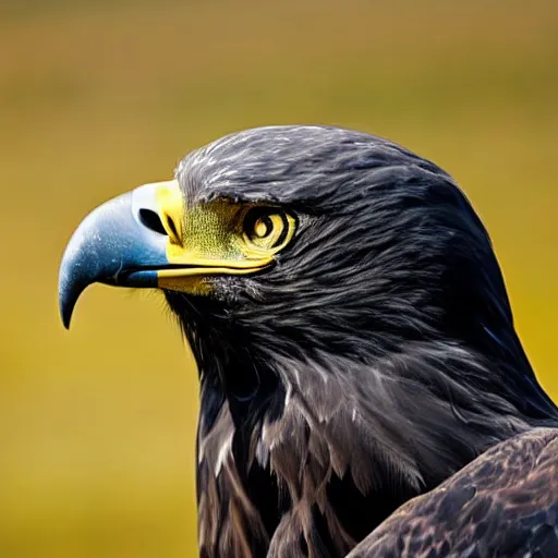 Prompt: a black spotted eagle 4k, award winning nature photography t