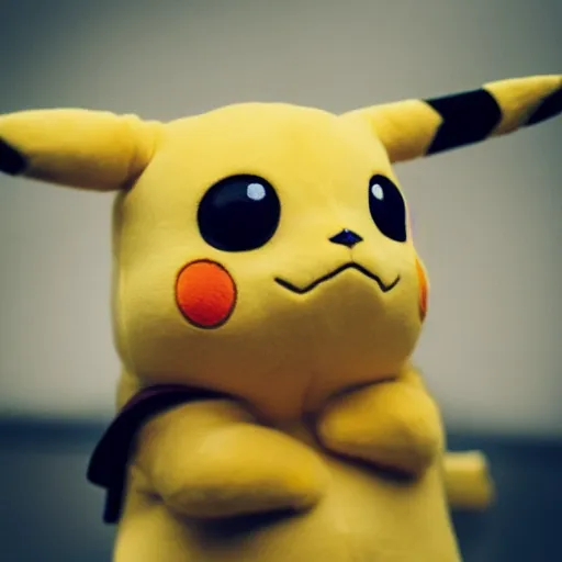 Prompt: a photo of real - life pikachu, perfect faces, sigma 3 5 mm, award winning photography, instagram