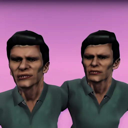 Prompt: The bogdanoff twins in gmod