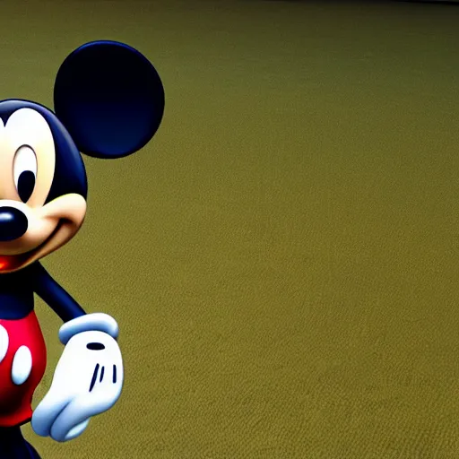 mickey mouse rendered in unreal engine | Stable Diffusion | OpenArt