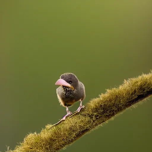 Prompt: kiwi birb, EOS-1D, f/1.4, ISO 200, 1/160s, 8K, RAW, unedited, symmetrical balance, in-frame