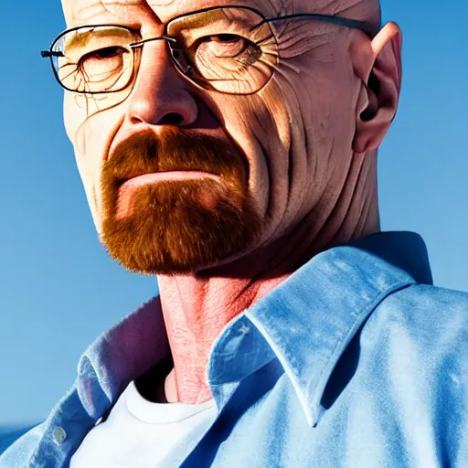 Image similar to walter white, breaking bad, very walter white, breaking bad walter white, realistic, photorealistic, high-resolution, good, 4k, 8k, very walter white, very very very very walter white, professional photo, sigma art 85mm f1.4, large sensor dslr photo, walter white, walter, white, breaking walter white