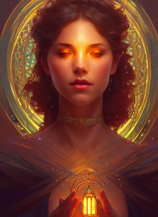 Prompt: water, glowing lights!! intricate elegant, highly detailed, digital painting, artstation, concept art, smooth, sharp focus, illustration, art by artgerm and greg rutkowski and alphonse mucha
