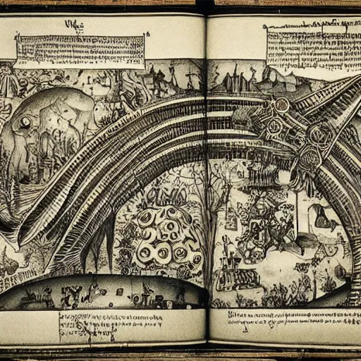 Image similar to the world is labyrinthine beyond possibility of imagining, inhabited on many levels by alien intelligence, infinite in extent, staggering in its beauty, terrifying in its weirdness, endlessly satisfying and peculiar, by albrecht durer