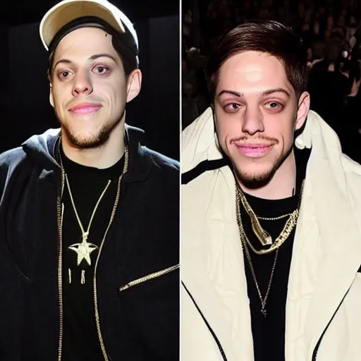 Image similar to pete davidson as kanye west