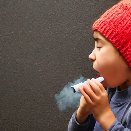 Image similar to children vaping